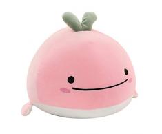 Oyria Natürliche Baumwolle Plüschtier, Cartoon Whale Animal Soft Gefüllte Puppe Mädchen Kinder Spielzeug Dekokissen Home Car Sofa Dekor für Kinder Thanksgiving, Weihnachten, Valentine, Pink