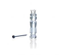 Prym 225109 Strickpüpchen, Strickliesel, Acryl transparent, 1 Stück