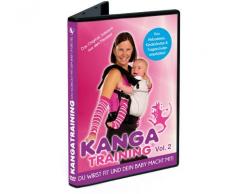 DVD Kangatraining Vol. 2 - Kanga Fitnessvideo für Eltern mit Baby in Babytrage
