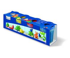 Staedtler 8134 01 ST Modelliermassen Spielknete Noris Club - 4 farbig Sortiert, Basisfarben