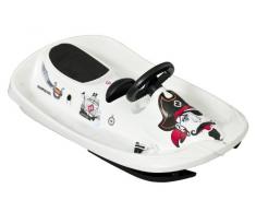 Hamax 503413 - Sno Fantasy Kinder Schlitten mit Sticker für Sno-Pony oder Sno-Pirate, weiß