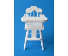 Puppen Baby Hochstuhl Puppenhausmöbel Kinderzimmer Miniatur 1:12