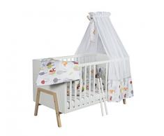 Schardt 04 920 02 01 Kombi-Kinderbett, 70 x 140 cm, holly nature