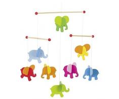 Mobile Elefanten: 40 x 45 cm, Holz, per Stück