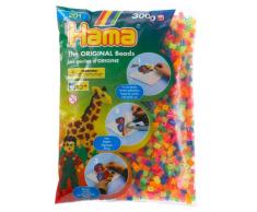 Hama 201-51 - Bügelperlen, ca. 3000 Perlen, neon, gemischt