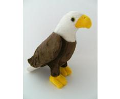 Unbekannt Stofftier Weißkopfseeadler 18 cm, Kuscheltier Plüschtier Vogel Adler