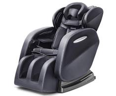 JINGQI Multifunktionale Sofa intelligente Kneten Schiene Massagestuhl,Schwarz