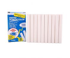 ROBERCOLOR 538700 Box 10 Stück Kreide, weiß