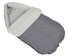 Baby Fußsack WinterFußsack für Kinderwagen Minky Len mit Kaputze [071]