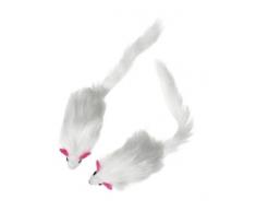 Katzenspielzeug PLÜSCHMÄUSE 2 ST. IM BEUTEL,12 CM