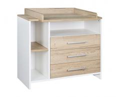 Schardt 05 566 09 00 Wickelkommode mit Wickelaufsatz Eco Plus