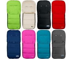 Fußsack/Sommerfußsack für Buggy Kinderwagen Jogger (ABS Rückseite) (Dunkelgrau)