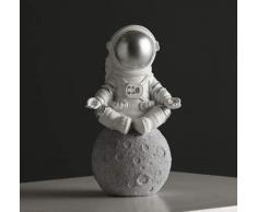 Abstrakte Figur Moderne Astronautenskulptur Harzfigur Statuetes Spaceman Abstrakte Statue Wohnaccessoires Zubehör Bastelfigur Dekor, Wie Das Bild Zeigt
