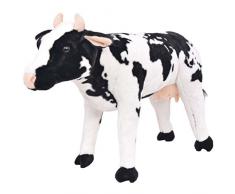 vidaXL Plüschtier Stehend Kuh XXL Kinder Plüschspielzeug Kuscheltier Stofftier