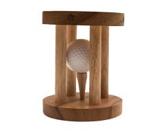ROMBOL Golfball im Knast, EIN lustiges Geschenk Nicht nur für Golf-Fans, Holzspiel, Denkspiel, Knobelspiel, Geduldspiel aus Holz