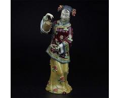 Moderne Skulptur Fine Art Antike Porzellanskulpturen Puppen Sammler Engel Keramikfiguren Vintage Weibliche Statue Dekoration