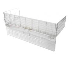 reer Herdschutzgitter mit Schalterabdeckung, zum Zusammenklappen, aus Kunststoff, transparent