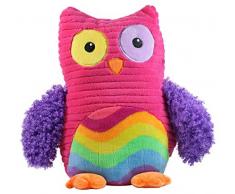 Idena 40039 - Plüschtier Eule ca. 30 cm, pink