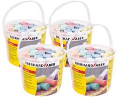 Eberhard Faber Straßenmalkreide, farbig Sortiert (4X 20er Eimer)