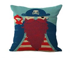 Kissenbezug Pirat Tier Gedruckt Sofa Deko Kissen Fall Haltbar Kopfkissen Dekorative Kuschelkissen Home 1