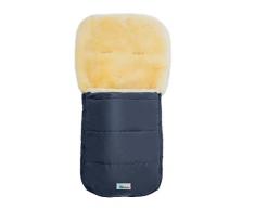 Altabebe MT2200LP-62 Winter Lammfellfußsack für Kinderwagen Nordkap Kollektion, 12-36, monate, marine, blau