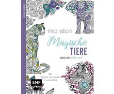 Inspiration Magische Tiere: 50 Spirit Animals ausmalen