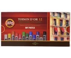 KOH-I-NOOR 8512 Pastellkreide - 12 Farben