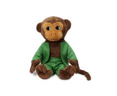 Micki & Friends 44371800 - Herr Nilsson Puppe 16 cm - Pippi Langstrumpfs AFFE als Stoffpuppe - Teddy - Plüschpuppe Kuscheltier - abnehmbare Kleidung - ab 0+ Monate