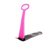 YWSJGH Falt-Schiebe-Ski, Schlitten mit Griffen, Snowboards, Ski, Schnee im Winter und Gras Spielzeug/Schlitten Ski, tragbare Saison Schlitten (Color : Red)