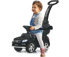 Stimo Mercedes Benz AMG Rutschauto (offiziell lizenziert) Kinder Fahrzeug Rutscher Auto (AMG GL63 SCHWARZ)