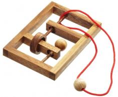 Philos 6107 - Verflixter Rahmen,Seilpuzzle, Knobelspiel