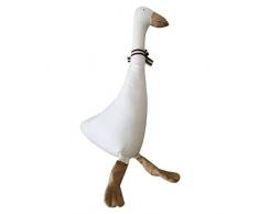 jiheousty Gans Kissen Plüschtier Niedliches Kuscheltier Schlafen Weiche Puppe Lustige Geschenke Wohnkultur