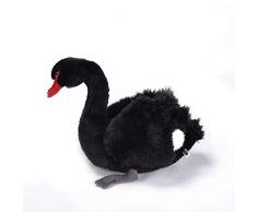 Simulation Tier Plüschtier weißer Schwan schwarzer Schwan Plüschpuppe 26CM 26cm A