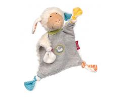 Sigikid Mädchen und Jungen, Schnuffeltuch Boller Schäfle, Babyspielzeug, empfohlen ab 0 Monaten, mehrfarbig, 39240