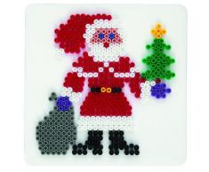 Hama Perlen 284 - Stiftplatte Weihnachtsmann