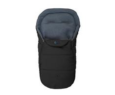 Altabebe AL2450M-02 Sommerfußsack für alle gängigen Kinderwagen, Buggys und Jogger 3D Abstandsgewebe, 12-36 Monate, schwarz