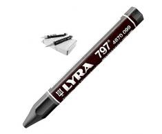 Förster- / Signierkreide 12 x 120 mm schwarz/Pck a 12 Stück