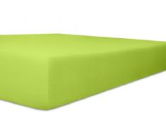 Kneer 6073654 Single Jersey Kinder-Spannbetttuch Qualität 60, Größe 35/78-40/90 cm, Limone