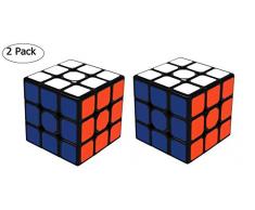 Maomaoyu Zauberwürfel Cube Set, 2 Stück,Speedcube,3x3 Zauberwürfeln