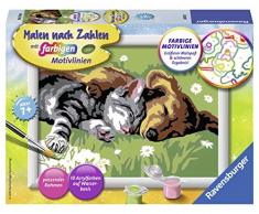 Ravensburger Malen nach Zahlen 28015 - Tiefer Schlaf