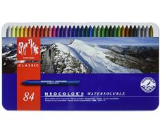 Caran d’Ache Neocolor 2 Caran d´Ache Kreide 84 Farben, Holz, Multi, Einheitsgröße