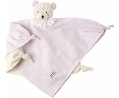 Käthe Kruse 74914 Schmusetuch Bär, vichy rosa