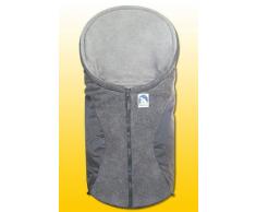 Heitmann Eisbärchen Fußsack Babyschale, Design:hellgrau/grau HG