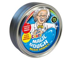 CRAZE MAGIC DOUGH Professor Intelligente Superknete für Kinder 80g In Dose Glutenfreie Kinder-Knete Nachtleuchtend Mehrfarbig Metallic Glitzereffekt 58856