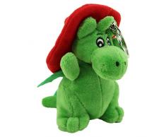 Sweety Toys 11353 Drache Grisu Plüschtier Feuerwehr Maskottchen Plüsch ca. 10 cm