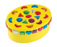 Kristall & Edelstein-Aufkleber - zum Basteln für Kinder - Sticker ideal als Dekoration - 280 Stück