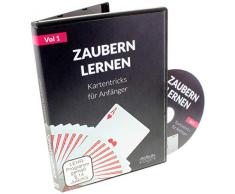 Zaubern lernen - Kartentricks für Anfänger - Lern DVD (deutsche Anleitung zu tollen Zaubertricks, besser als ein Zauberkasten)