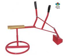 Original Metall Sandbagger Sitzbagger Kindergarten Qualiät