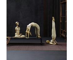 WEHOLY Statue Skulptur Dekoration Skulptur Fine Art Antike Porzellanpuppen Skulpturen Sammler Engel Keramik Figuren Vintage weibliche Statue Home Decor