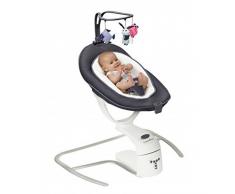 Babymoov Babyschaukel Swoon Motion Zink - Schaukel/ Wippe für Babys, 8 Schlaflieder/ Naturgeräusche in MP3-Qualität, verstellbare Rückenlehne inkl. Schlafposition
